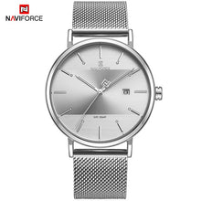 Load image into Gallery viewer, NAVIFORCE Quartz Watches Clock Male Couple Waterproof Top Brand Women Luxury Men Steel Casual Date Wrist Watch Relogio Masculino