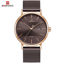 Load image into Gallery viewer, NAVIFORCE Quartz Watches Clock Male Couple Waterproof Top Brand Women Luxury Men Steel Casual Date Wrist Watch Relogio Masculino