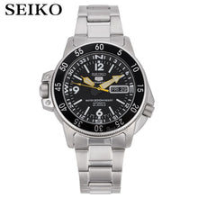Load image into Gallery viewer, seiko watch men 5 automatic watch Luxury Brand Waterproof Sport Wrist Watch Date mens watches diving watch relogio masculino SNK