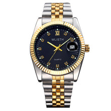 Load image into Gallery viewer, Men's classic versatile men's watch non mechanical watch calendar steel band men's watch women's watch couple Watch