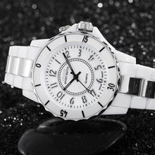 Load image into Gallery viewer, Famous brand OHSEN quartz women lady watch wristwatches waterproof dive fashion LED White Luxury Dress watch Gifts Relojes Mujer