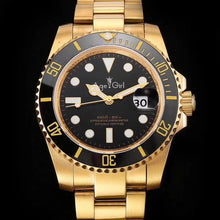 Load image into Gallery viewer, Luxury Brand New Men Automatic Mechanical Watches Silver Gold Black Green Blue Stainless Steel Ceramic Bezel Sapphire Watch AAA+