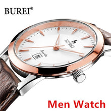 Load image into Gallery viewer, Luxury Brand BUREI Watch Men Women Couple Lover&#39;s Waterproof Hours Casual Quartz Wrist Watch Clock Relogio Masculino Feminino
