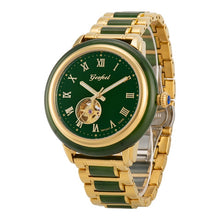 Load image into Gallery viewer, 2020 Direct Selling Customize Wholesale Watches And Tian Jasper Craft Hollow Automatic Mechanical Supply One By
