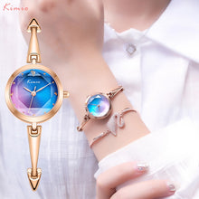 Load image into Gallery viewer, KIMIO Ladies Women Watches Minimalism Design Bracelet Quartz Wrist Watch relojes de mujer reloj de mujer montres femme montre
