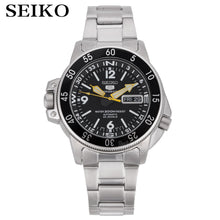 Load image into Gallery viewer, seiko watch men 5 automatic watch Luxury Brand Waterproof Sport Wrist Watch Date mens watches diving watch relogio masculino SNK
