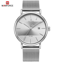 Load image into Gallery viewer, NAVIFORCE Quartz Watches Clock Male Couple Waterproof Top Brand Women Luxury Men Steel Casual Date Wrist Watch Relogio Masculino
