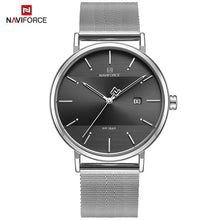 Load image into Gallery viewer, NAVIFORCE Quartz Watches Clock Male Couple Waterproof Top Brand Women Luxury Men Steel Casual Date Wrist Watch Relogio Masculino
