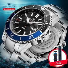 Load image into Gallery viewer, Seagull men&#39;s watch Inter Milan Ocean Star 200 meters waterproof 2019 new fashion automatic mechanical watch 816.22.6112
