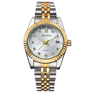 Men's classic versatile men's watch non mechanical watch calendar steel band men's watch women's watch couple Watch