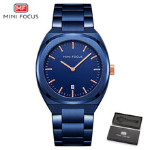 Load image into Gallery viewer, MINI FOCUS Mens Watches Top Brand Luxury Fashion Wrist Watch Men Waterproof Gold Stainless Steel Relogio Masculino  Reloj Hombre
