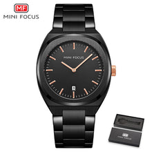 Load image into Gallery viewer, MINI FOCUS Mens Watches Top Brand Luxury Fashion Wrist Watch Men Waterproof Gold Stainless Steel Relogio Masculino  Reloj Hombre
