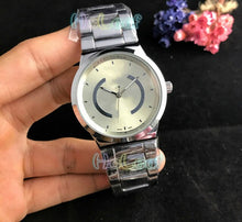 Load image into Gallery viewer, NEW Luxury Fashion Women Watches Silver Gold Round Stainless Steel Band Quartz Watch Female Clock Montre Femme Relogio Feminino
