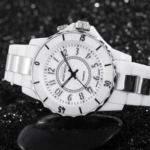 Famous brand OHSEN quartz women lady watch wristwatches waterproof dive fashion LED White Luxury Dress watch Gifts Relojes Mujer